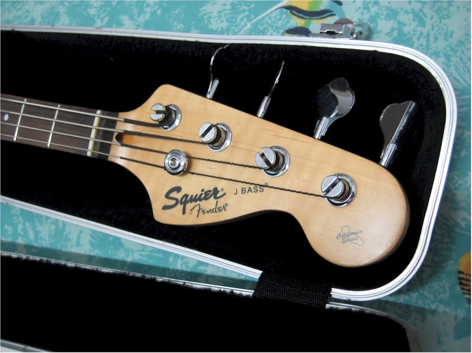 Penang Guitar Events Squier by Fender Electric Jazz J Bass for Sale