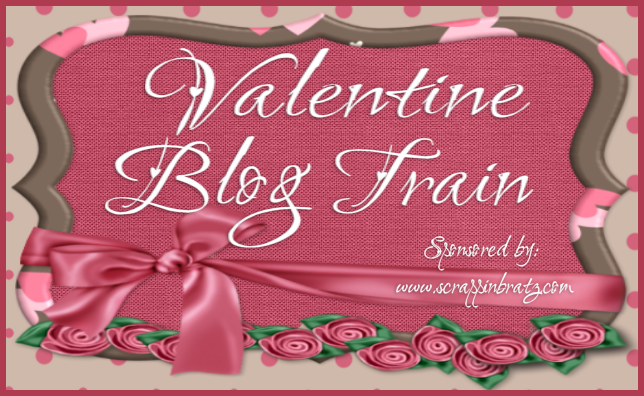 Valentine Blog Train