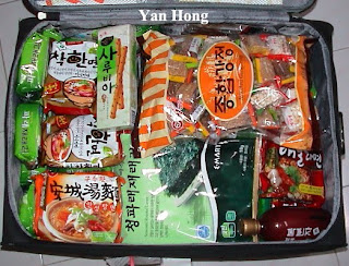 A Suitcase Of South Korean Stuffs