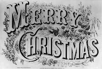 Currier and Ives Merry Christmas