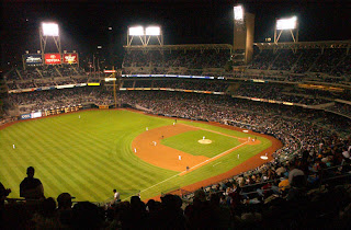 San Diego Padres Photo by: Pvt. Charlie Chavez USMC