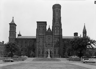 mithsonian Institution Building  the Castle, Credit Line: Library of Congress, Prints & Photographs Division, HABS [or HAER or HALS], Reproduction number [e.g., 'HABS ILL, 16-CHIG, 33-2 ']