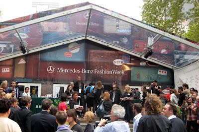 Fashion Week Bryant Park New York City