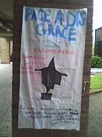 PACE conference protest poster