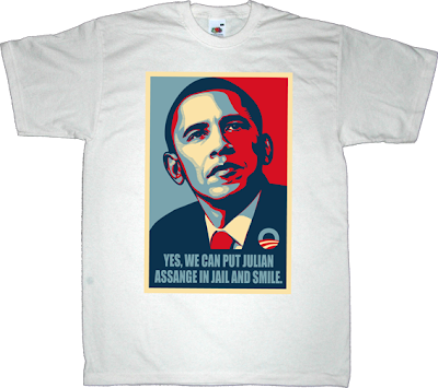 obama Julian Assange wikileaks war internet 2.0 t-shirt ephemeral-t-shirts
