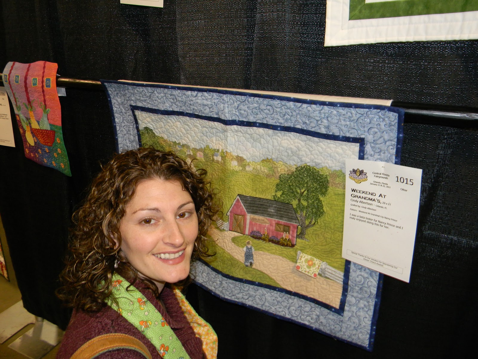 Lisa's Quilt Garden Florida Cabin Fever Quilt Show In Orlando