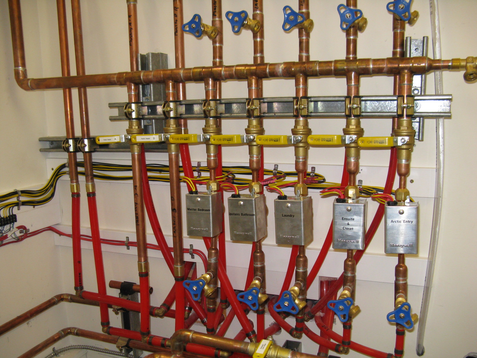 Prevost Family Blog: Boiler Wiring