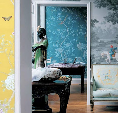 Grisaille Murals & Wallpapers