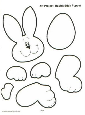 El Rincon De La Infancia Conejito Para Armar