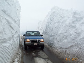 a massive blizzard that