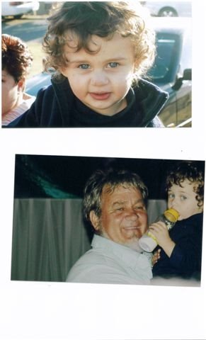 Alwyn & Christiaan jnr, seun van Christiaan snr & Marzaan