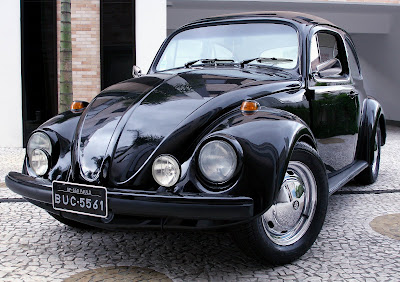 VW Fusca Preto 73