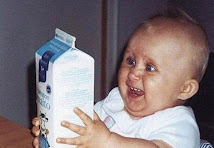 El bebé loco por la leche ama mi blog