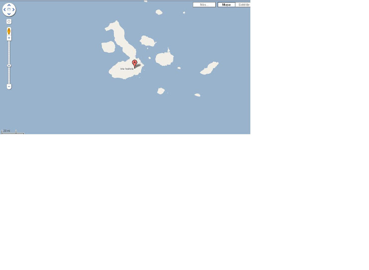 mapa de Galápagos
