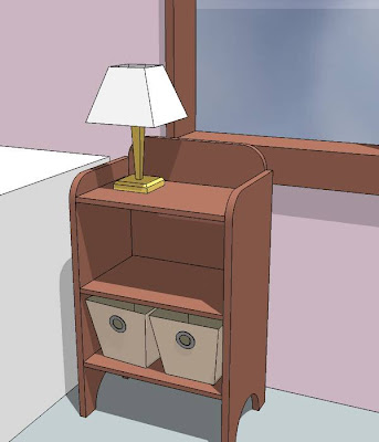 THOUGHTS ON:: SketchUp to Reality - bedside table