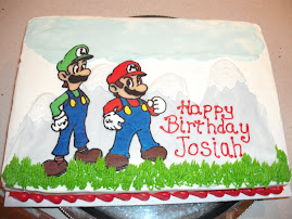 Mario and Luigi Cake