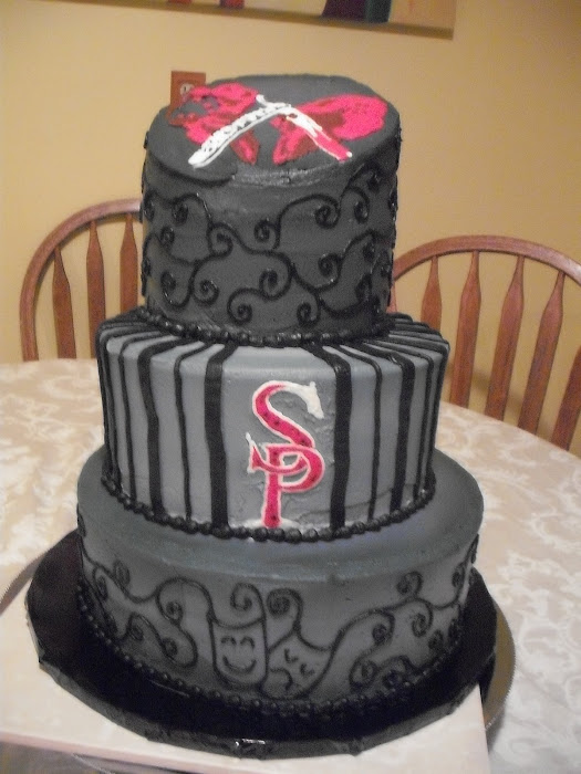Sweeney Todd Inspired Cake