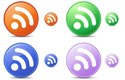 Free Circle RSS Feed Icons