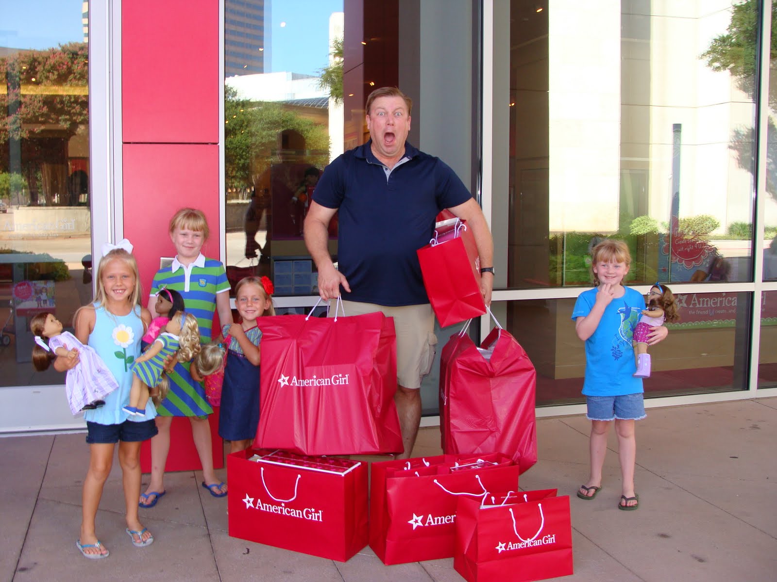 Mom to the 3rd Power: Dallas American Girl Store