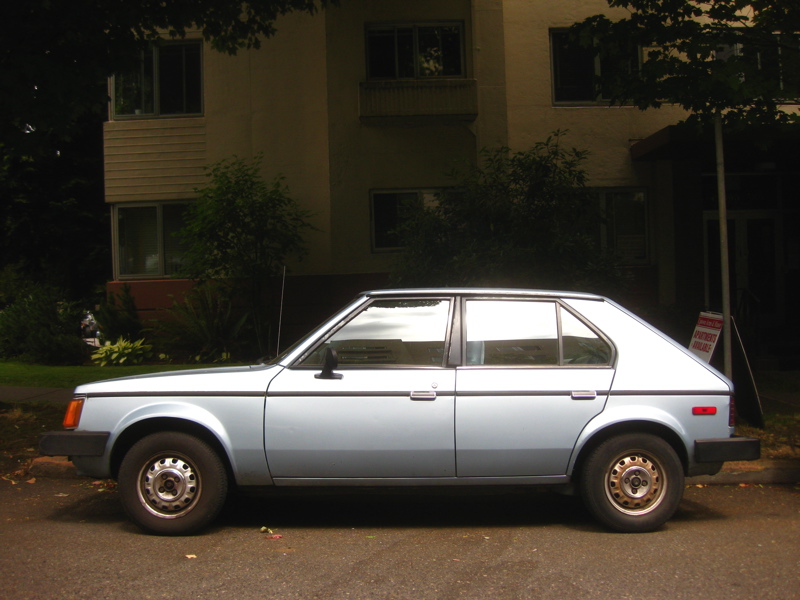 old-parked-cars-1987-plymouth-horizon