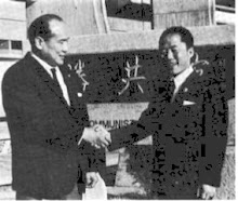 MAESTRO CHOI Y MAESTRO OYAMA