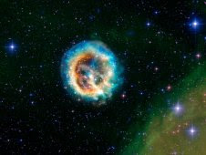 Supernova remnant E0102