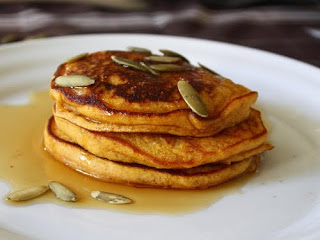  too convey been using too thence much canned pumpkin lately Pumpkin Pancakes – Seasonal, Not Salacious!