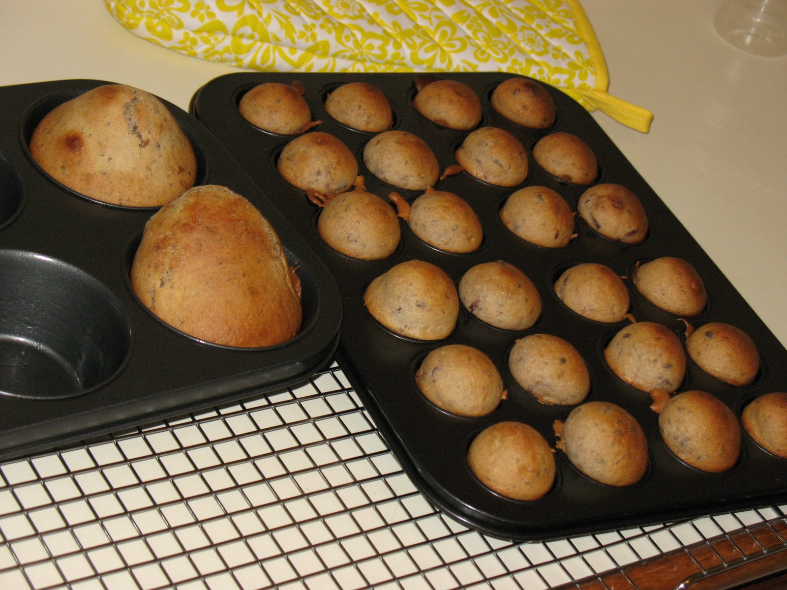 Tets' Toys and Shenanigans Japanese sweet red bean paste muffins. HELL