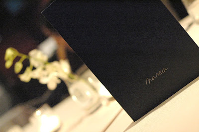 Marea menu
