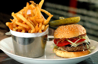 Yankee burger from DBGB