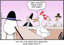 chicken egg came funny which cartoon solved assessment pre comic chickens formative humor freelancing trend growing deux history using psychology