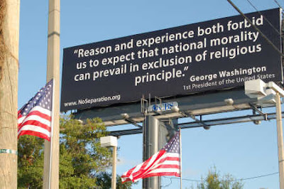 Billboards Fight Against The Separation of Church & State “Lie”