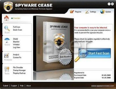 free spyware, cease free download
