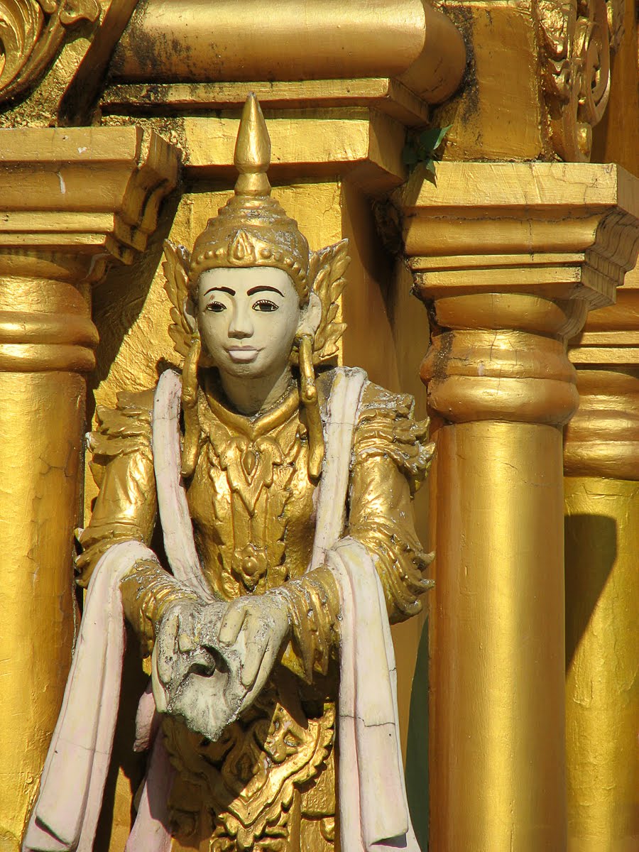 The World of Statues: Devas (Nat) from Shwe Dagon Pagoda, Yangon ...