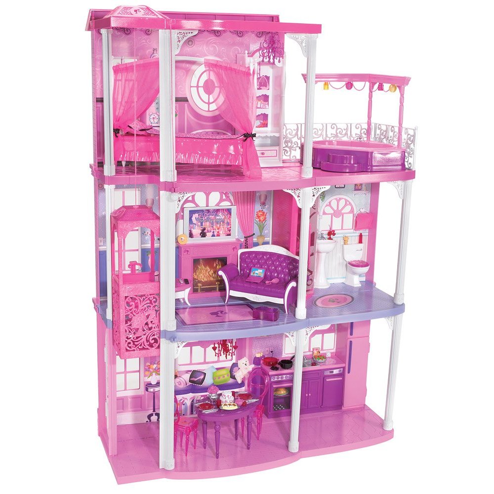 Barbie Pink 3Story Dream Townhouse Barbie Pink 3Story Dream Townhouse