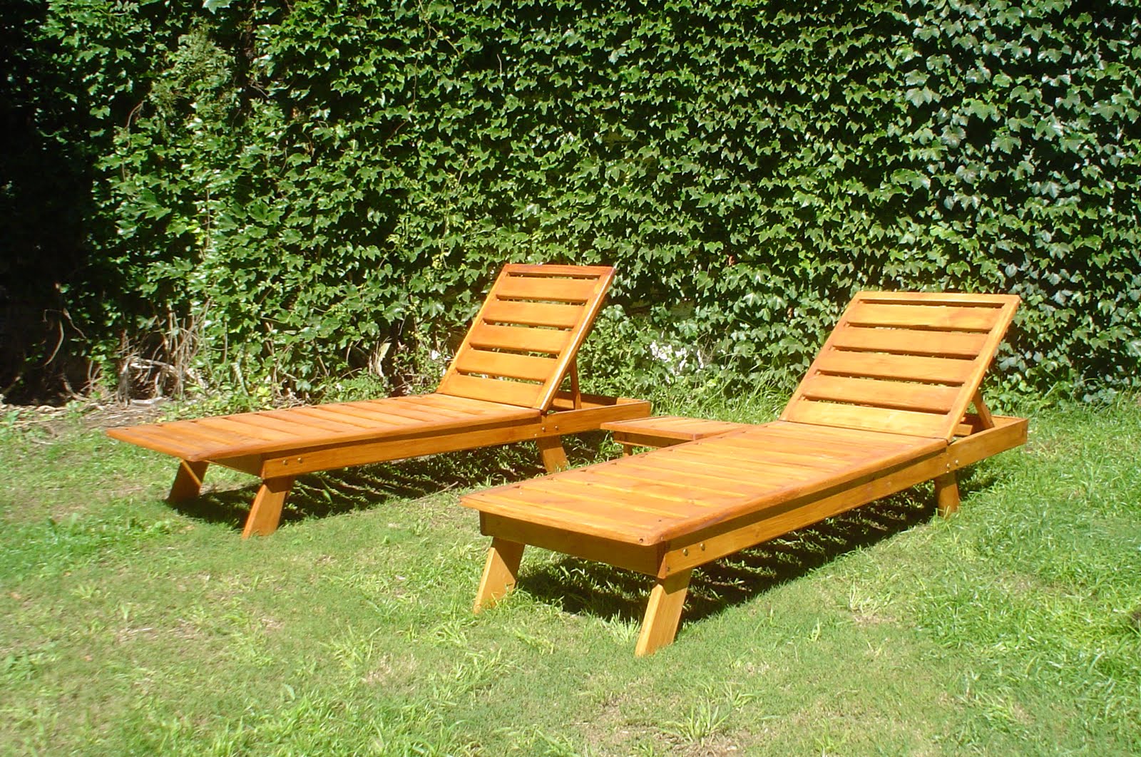 Muebles Noruega Reposera De Madera Para Jardin