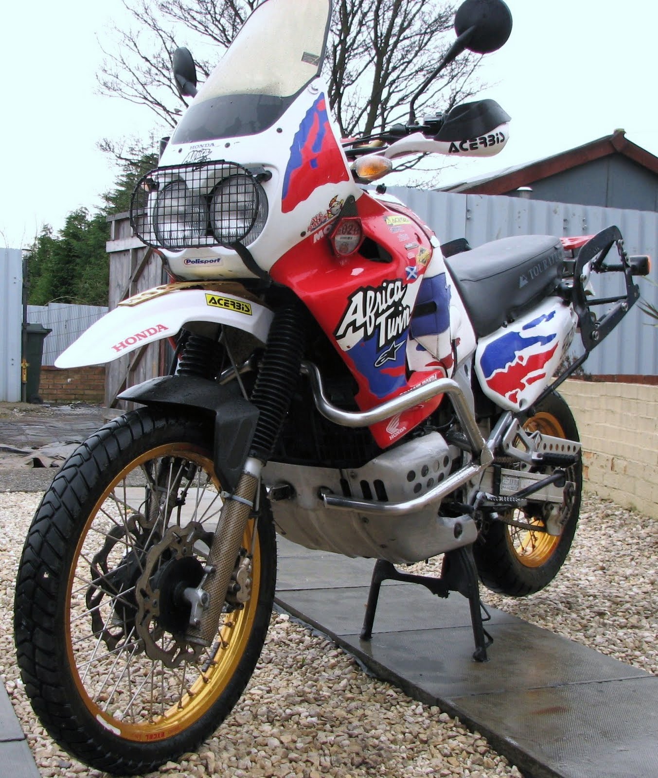 HONDA XRV 750 AFRICA TWIN YOUTUBE Wroc?awski Informator