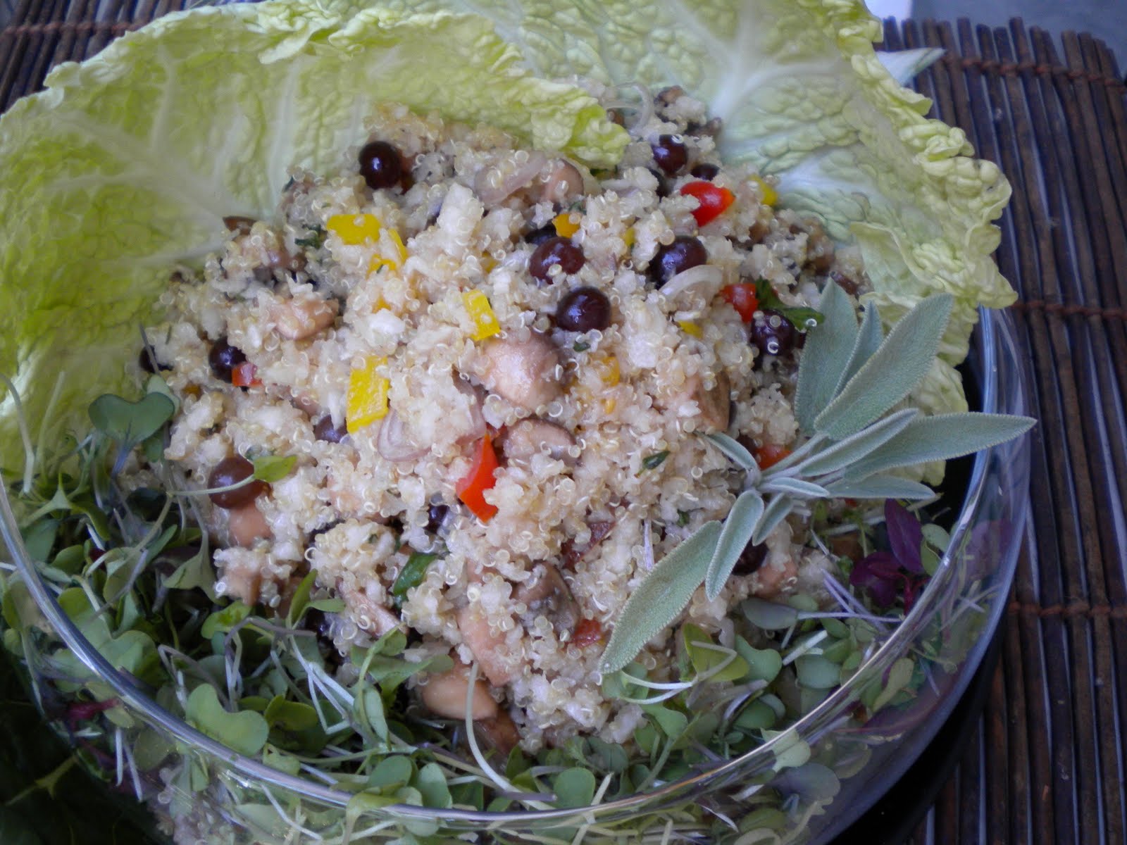 Self Healing Cuisine eating for optimal health Jicama "Rice" and