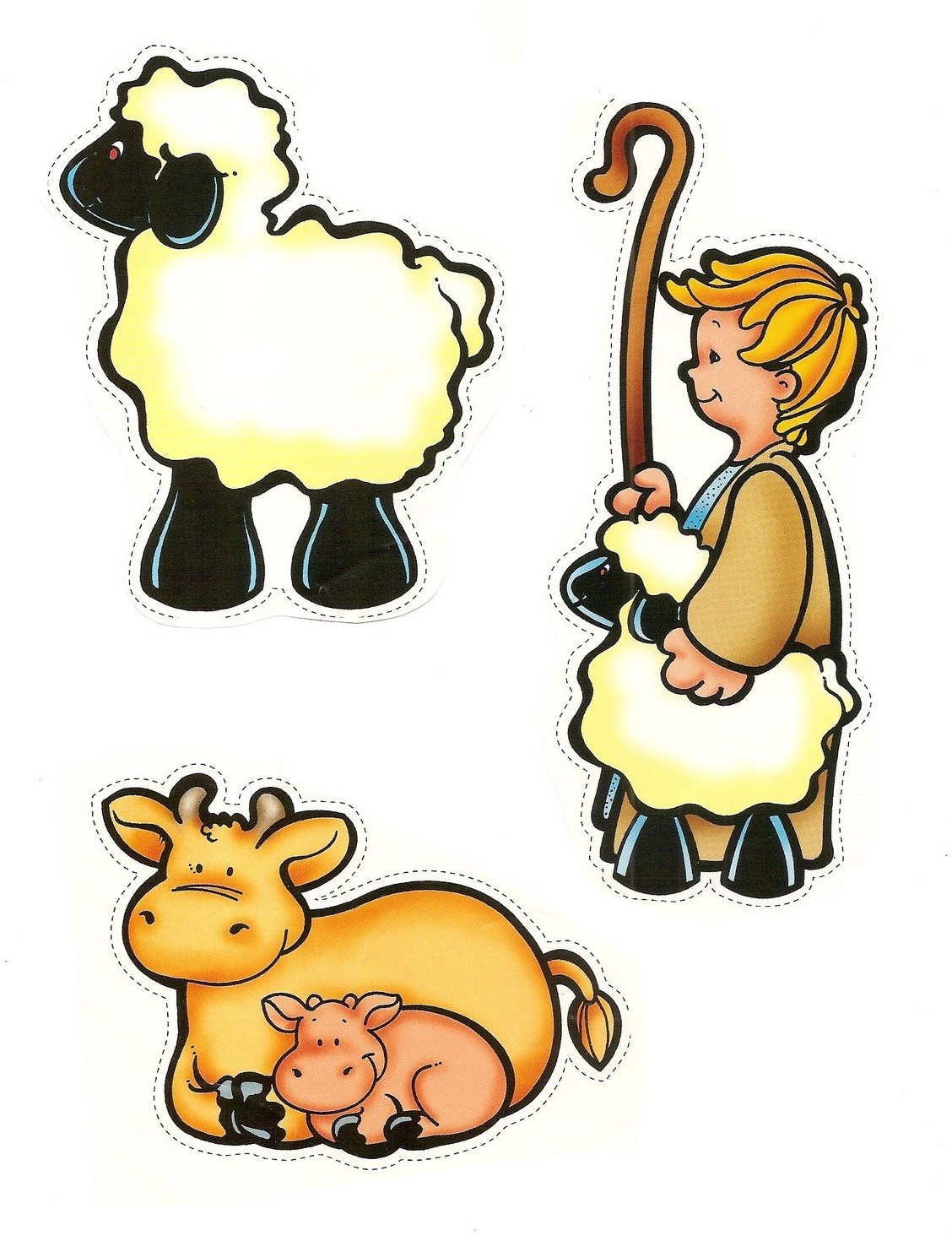 Mary joseph the pastor and sheep 4