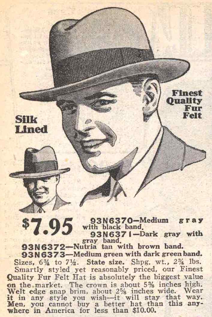 Boomerville, USA: when men wore hats