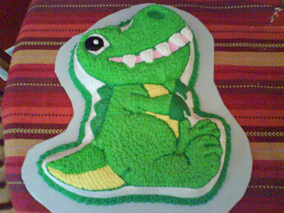 Dinosaur Birthday Cake on All Things Food