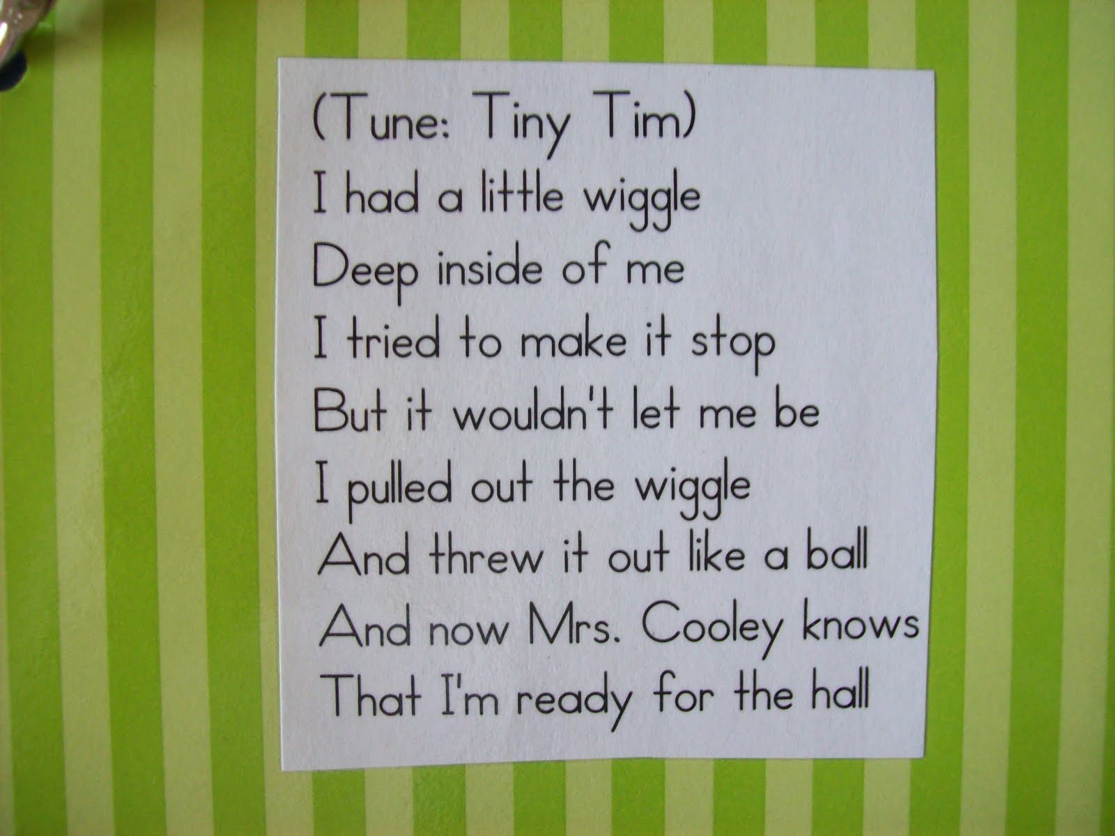 First Grader...at Last!: Line Up Sing Alongs