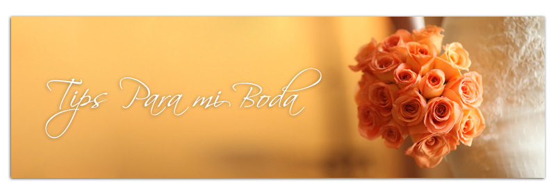 Tips para mi Boda