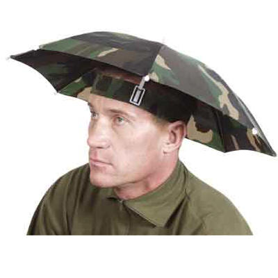 Some Guy's Blog: Dudes Wearing Umbrella Hats...