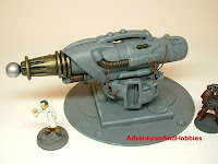 terrain mad science weapon electropulse cannon warhammer 40k 25-30 mm science fiction miniatures