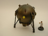 pulp steampunk Victorian science fiction terrain mad science time travel chronosphere 25-28 mm