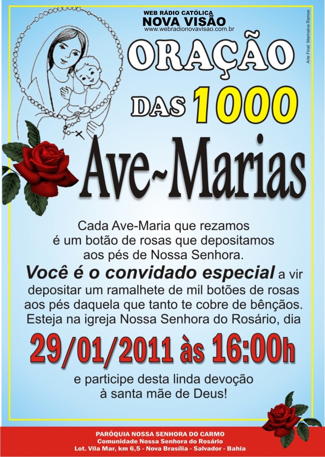 Como Rezar As Mil Ave Marias EDULEARN Como Rezar As Mil Ave Marias EDULEARN