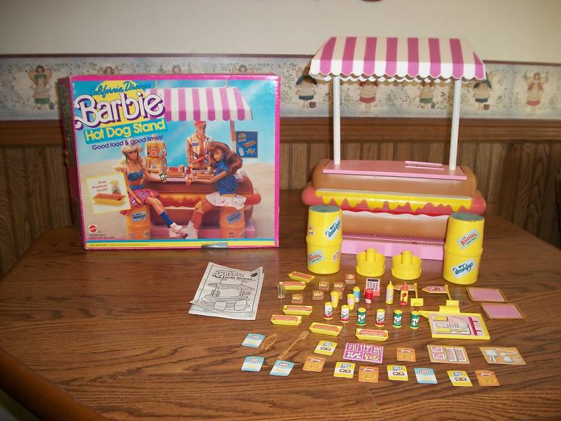 barbie hot dog stand