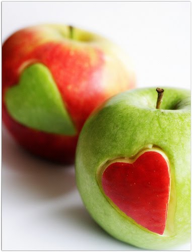 Kırmızı elma Yeşil elma