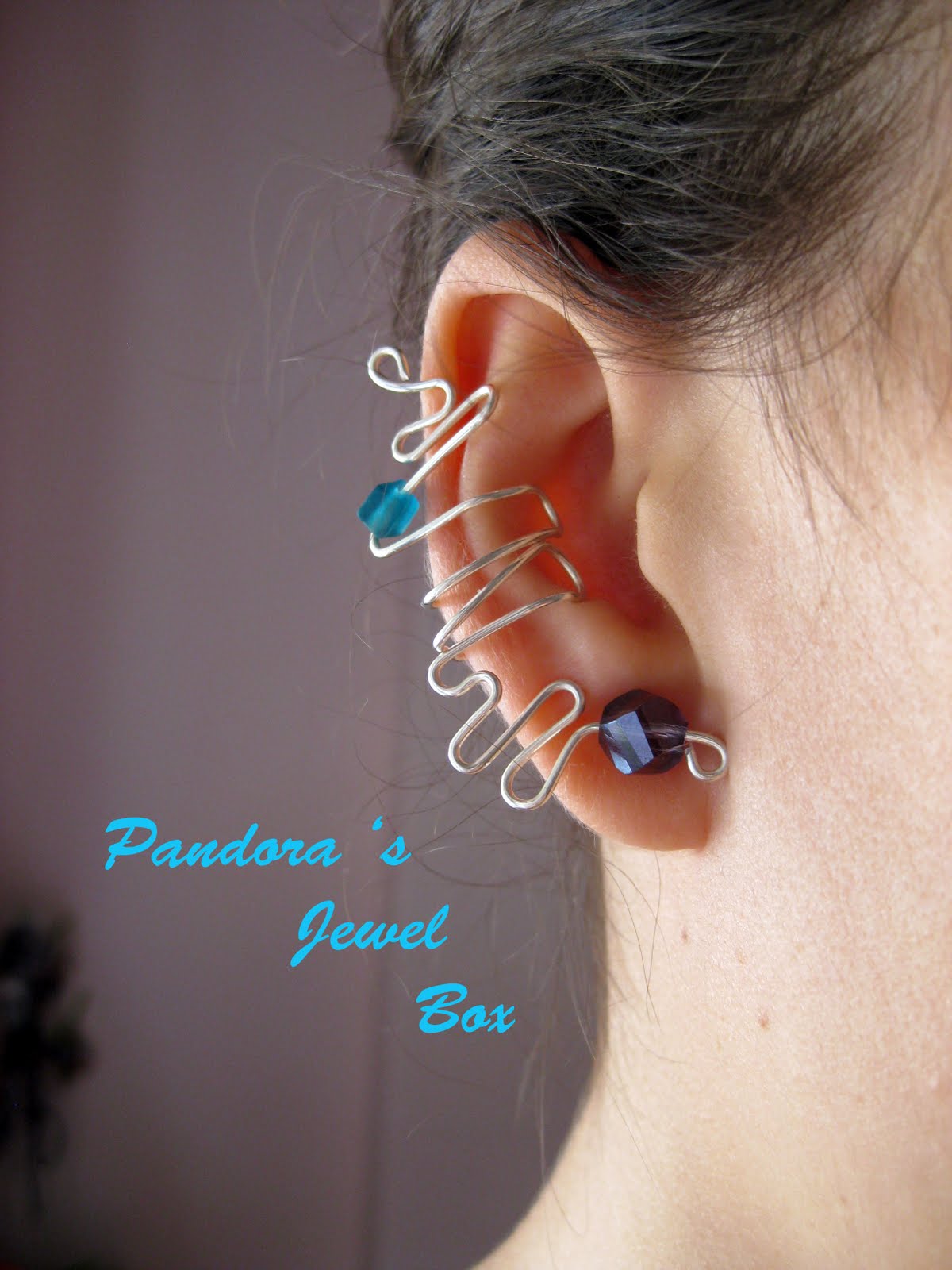 Pandora's Jewel Box Σκουλαρίκια χωρίς τρύπα Ear cuffs